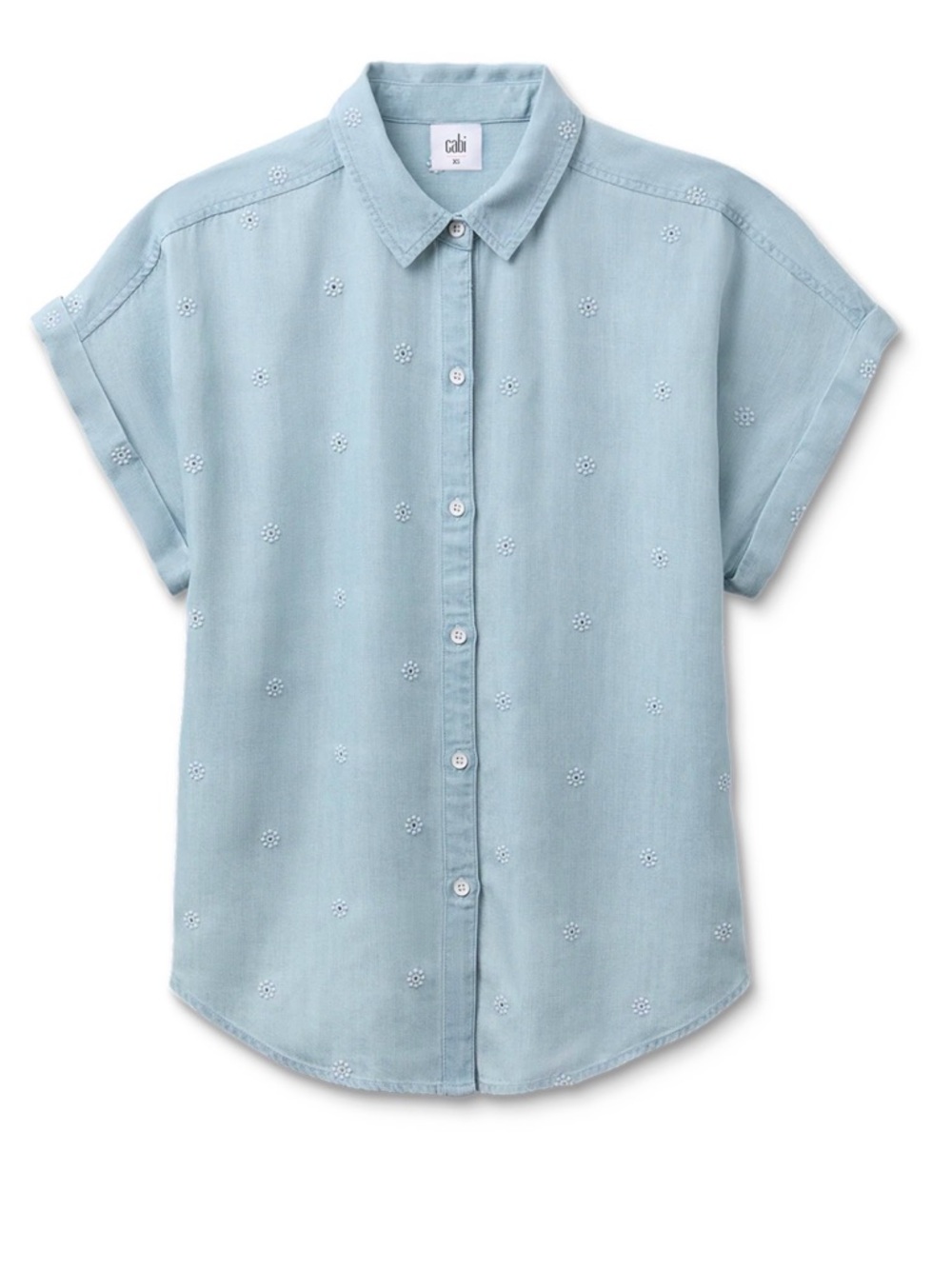 CAbi Petal Stitch top - 6891 size medium NWOT